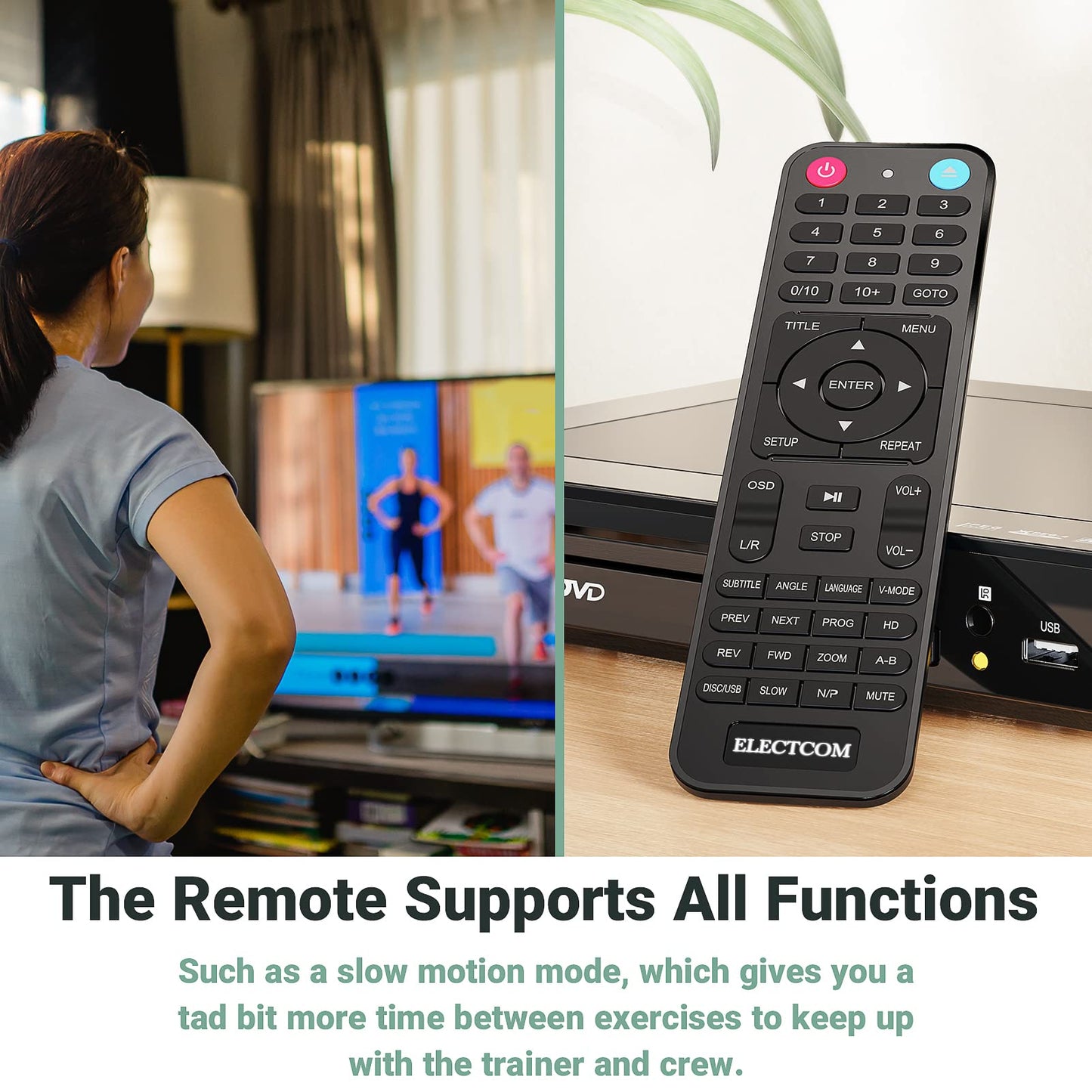 ELECTCOM PRO HDMI DVD PLAYER ORIGINAL